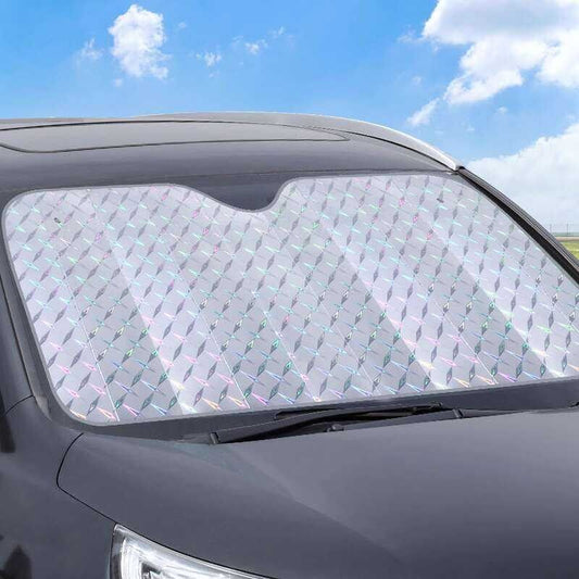 Car Windshield Sun Shade KEEP YOUR CAR COLD IN SUMMER SEASON ENJOY FREE SHIPPING ALL OVER UAE